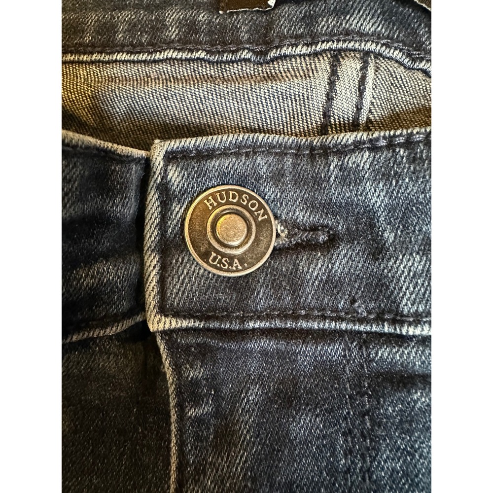Hudson Los Angeles Womens Straight Leg Jeans Blue Denim Medium Wash Size 6 - Picture 4 of 10